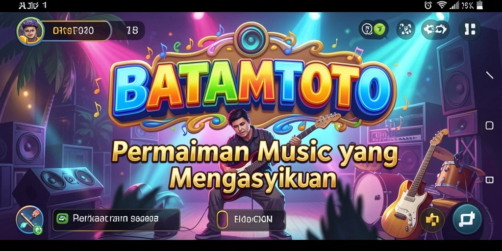 Tampilan gameplay BATAMTOTO dengan berbagai pilihan lagu fantastis.