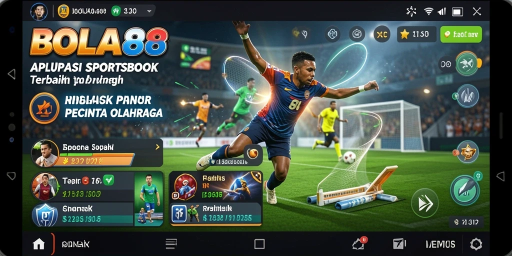 Tampilan gameplay menarik dan interaktif dalam BOLA88.