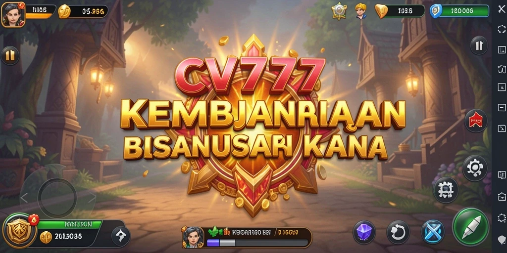 Tangkapan layar gameplay CV777 menunjukkan pengelolaan bisnis yang seru.