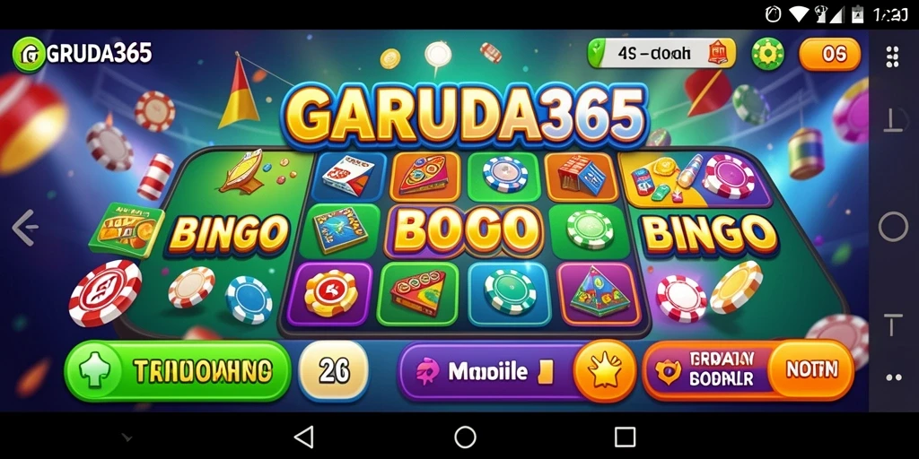 Tampilan gameplay GARUDA365 yang menarik dan interaktif.