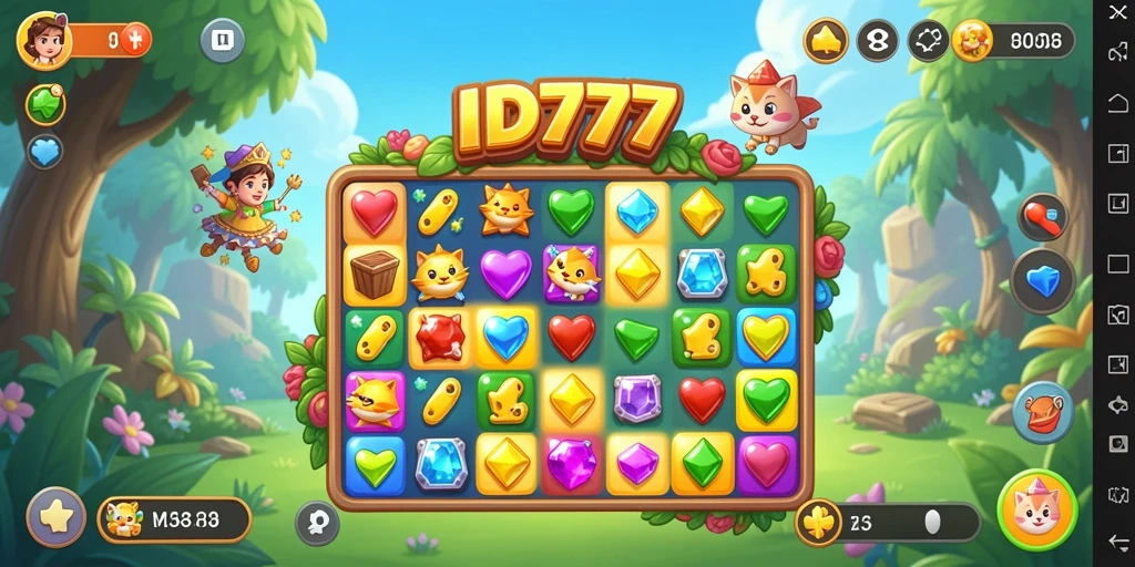 Tampilan gameplay ID777 yang menarik dan penuh tantangan.