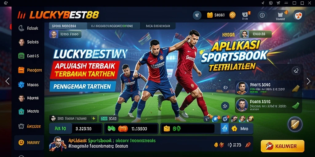 Tampilan gameplay LUCKYBEST88 yang seru dan interaktif dalam taruhan olahraga.