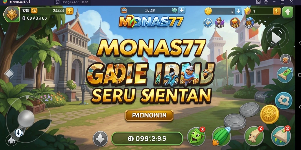Screenshot gameplay MONAS77 yang menunjukkan interaksi pemain dengan fitur Idle.