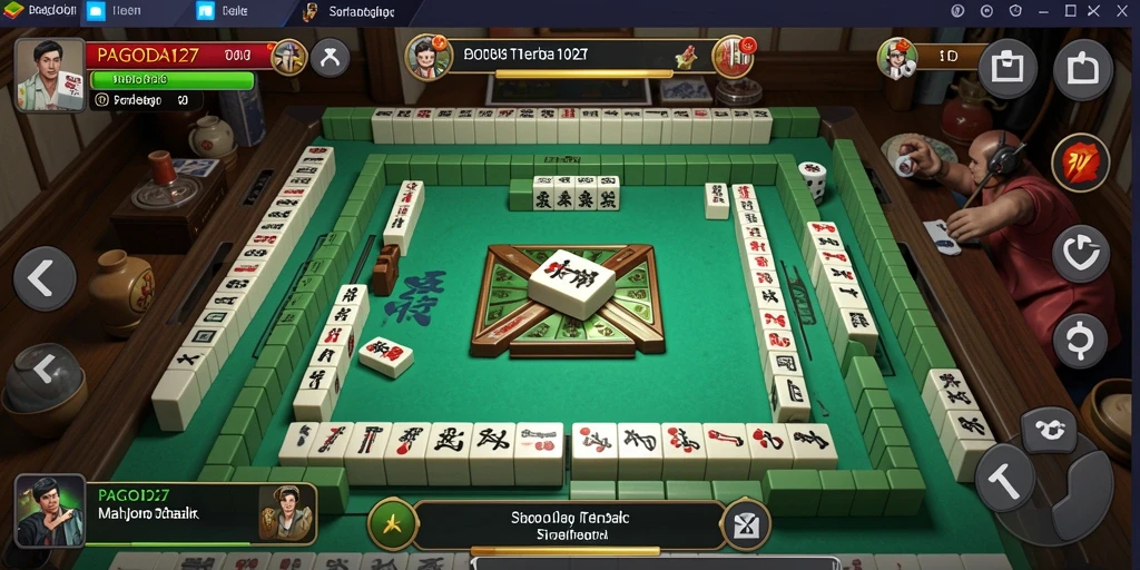 Screenshot utama <strong>PAGODA127</strong> menampilkan gameplay Mahjong yang menantang.