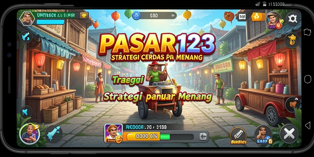 Tampilan permainan strategis yang menegangkan di PASAR123